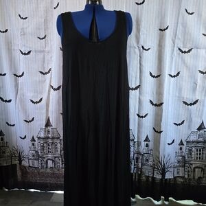 Torrid Size 5 Black Maxi tank dress